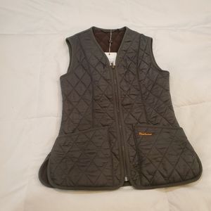 Barbour vest - dark olive